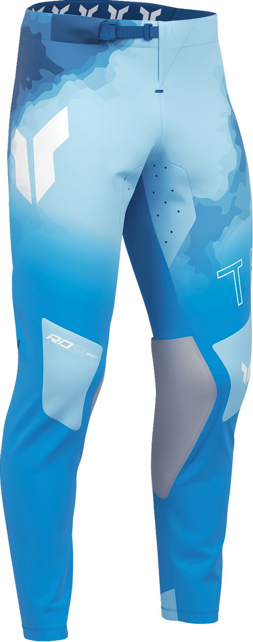 THOR Sportmode Carbon Pants - Electric Blue/Powder Blue - US 38 2901-12786