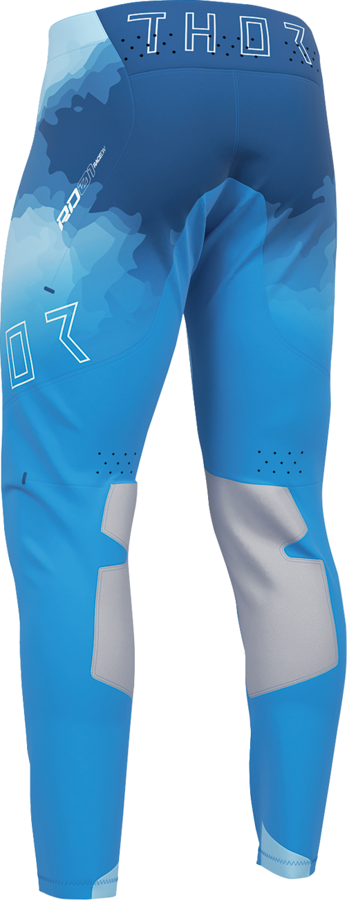 THOR Sportmode Carbon Pants - Electric Blue/Powder Blue - US 38 2901-12786
