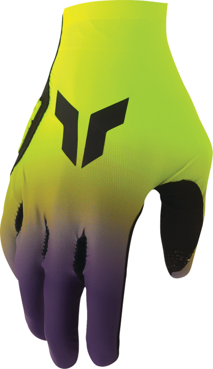 THOR Sportmode Iconic Gloves - Acid/Purple - XS 3330-9118