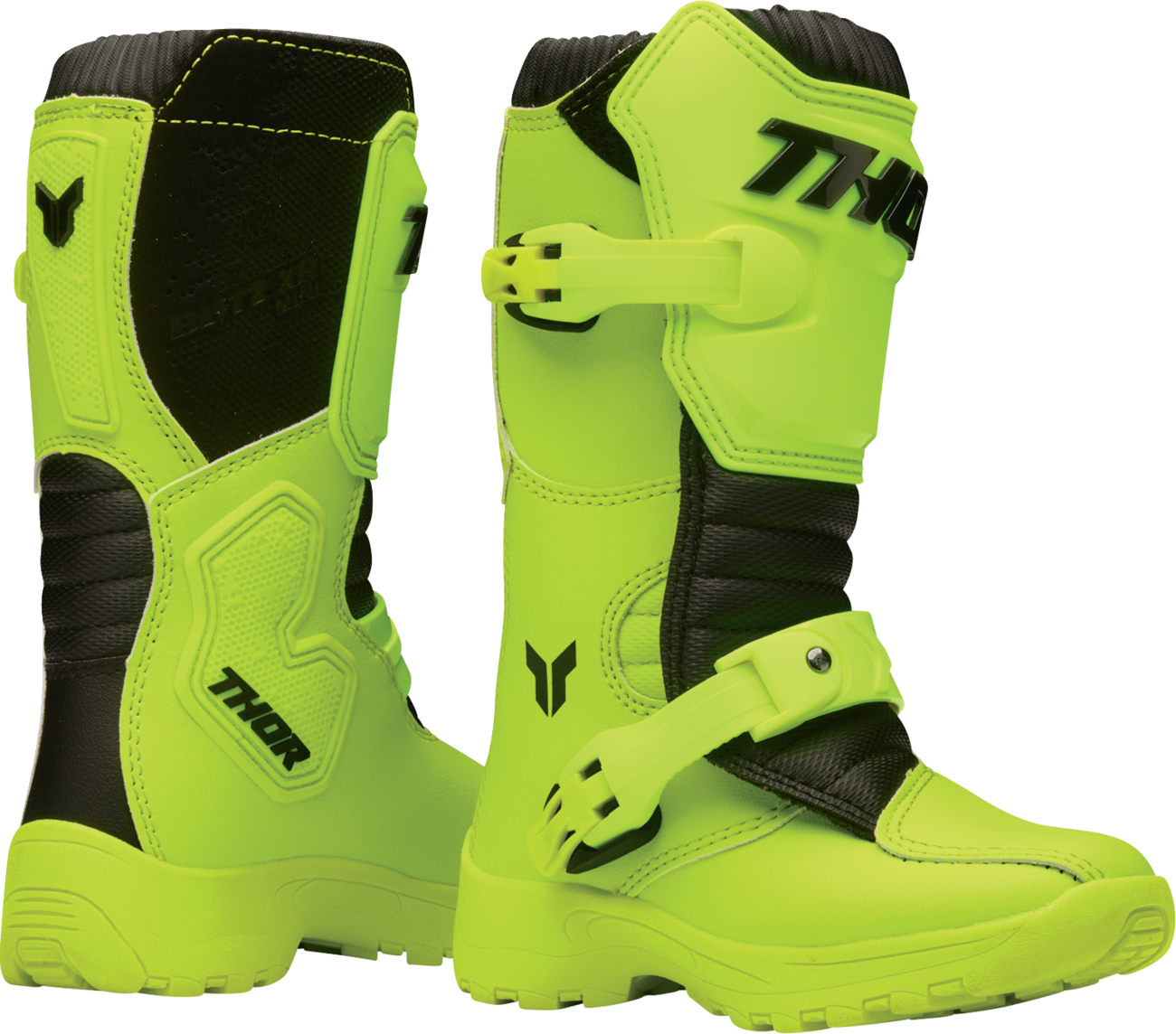THOR Blitz XR Mini Boots - Acid - US 13 / EU 31 3411-0802