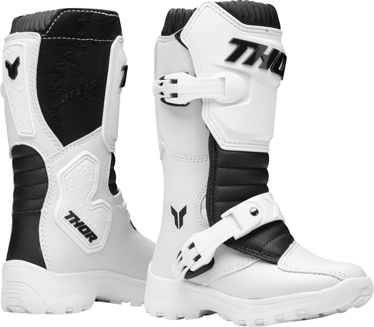 THOR Blitz XR Mini Boots - White - US 12 / EU 30 3411-0797