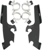 MEMPHIS SHADES Fats/Slim Trigger Lock Mounting Kit - Kawasaki/Yamaha - Black MEB8982