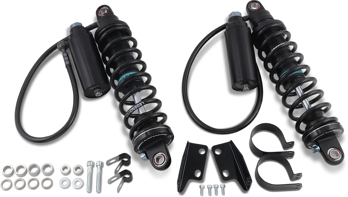 Legend Suspension Revo ARC Remote Reservoir Shocks - 13-Inch, Black by Legend Suspension Part 1310-1882