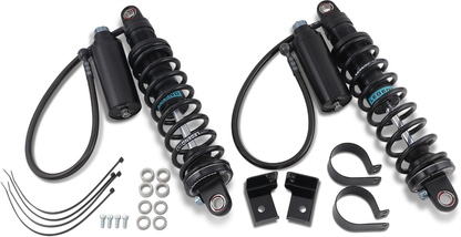 Legend Suspension Revo ARC Remote Reservoir Shocks - 14-inch, Black – Part Number 1310-1884