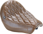 MUSTANG Tripper™ Solo Seat - Brown - Diamond Toast Stitch - Rebel 1100 '21-'25 84156