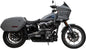 TRASK 2-into-1 Big Sexy Exhaust System - Black Stainless Steel - M8 Softail TM-5132BK