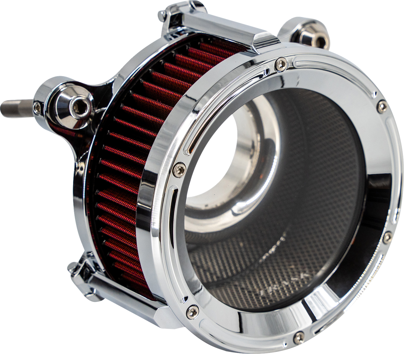 TRASK 68 mm Assault Charge Air Cleaner - Chrome - Gen 2 M8 TM-1025CH