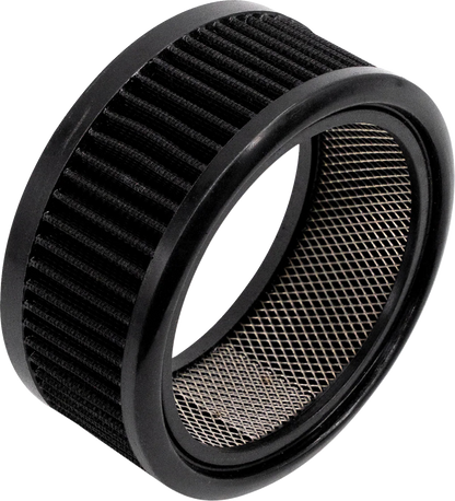 TRASK Replacement Assault Charge Air Filter - Black TM-1020-16-BK