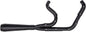 TRASK 2-into-1 Assault Exhaust System - Full Black on Black TM-5030BKBK