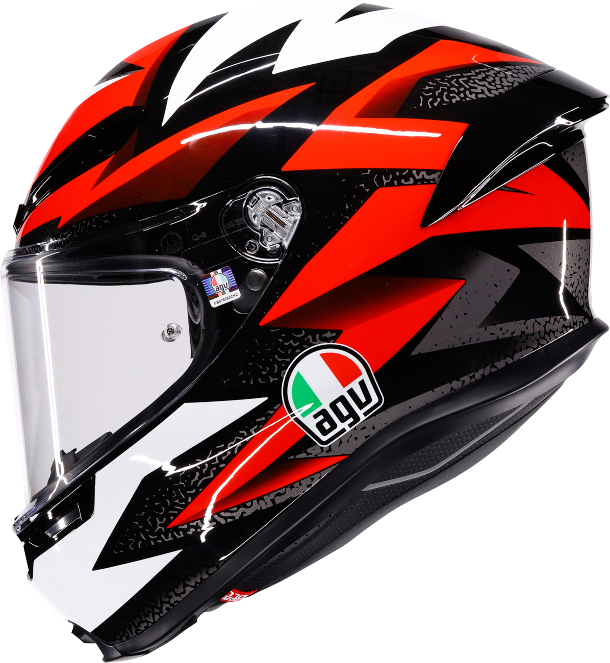 AGV K6 S Helmet - Braven - Black/Red/White - Small 2118395016-029-S