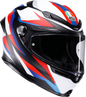 AGV K6 S Helmet - Timewarp - Matte Black/Red/Blue - Large 2118395016-028-L