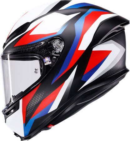 AGV K6 S Helmet - Timewarp - Matte Black/Red/Blue - Small 2118395016-028-S