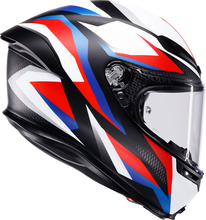 AGV K6 S Helmet - Timewarp - Matte Black/Red/Blue - XL 2118395016-028-XL