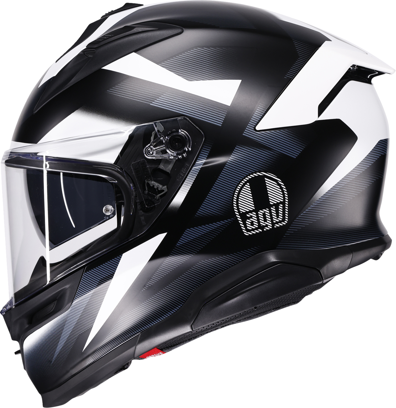 AGV K7 Helmet - Glimpse - Matte Black/White - 2XL 2118399004-016-XXL