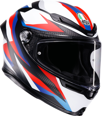 AGV K6 S Helmet - Timewarp - Matte Black/Red/Blue - 2XL 2118395016-028-XXL