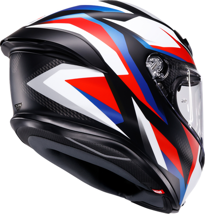 AGV K6 S Helmet - Timewarp - Matte Black/Red/Blue - Medium 2118395016-028-M