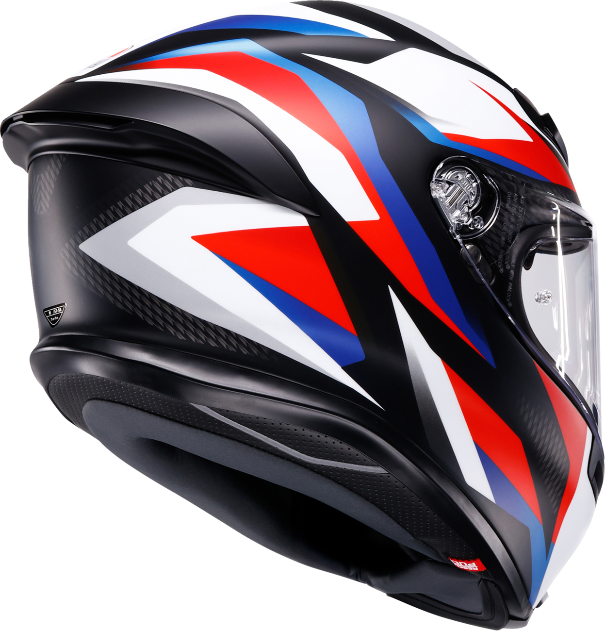 AGV K6 S Helmet - Timewarp - Matte Black/Red/Blue - 2XL 2118395016-028-XXL