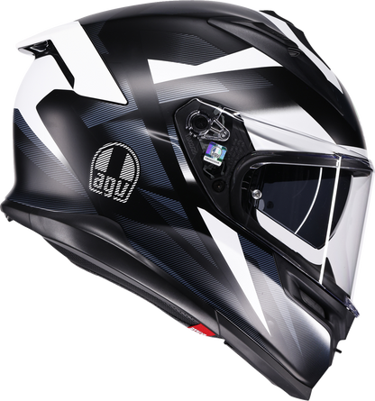 AGV K7 Helmet - Glimpse - Matte Black/White - Large 2118399004-016-L