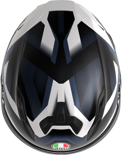 AGV K7 Helmet - Glimpse - Matte Black/White - Large 2118399004-016-L