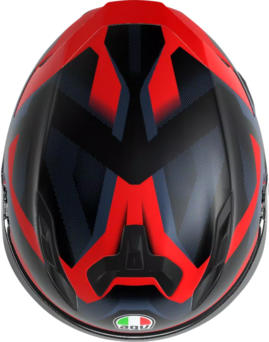 AGV K7 Helmet - Glimpse - Matte Black/Red - Large 2118399004-015-L