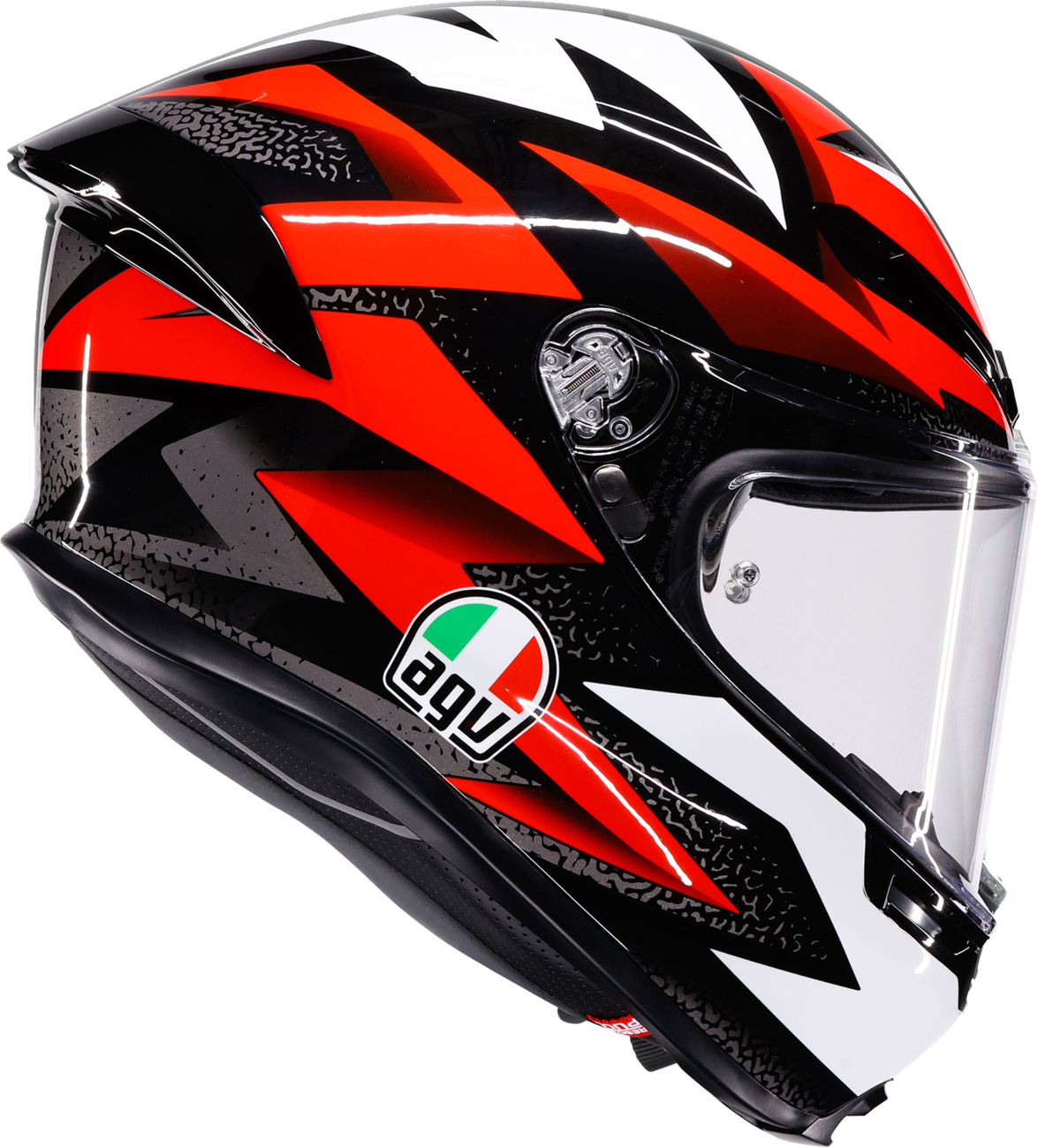 AGV K6 S Helmet - Braven - Black/Red/White - Large 2118395016-029-L