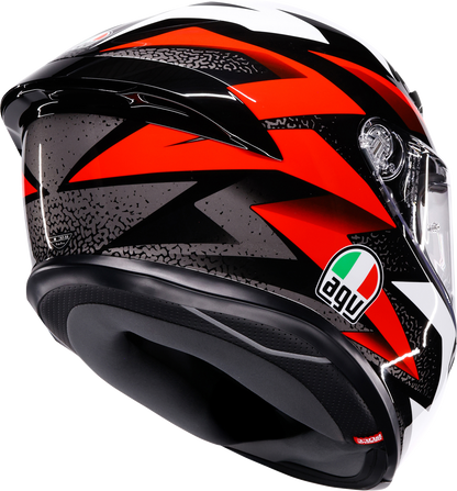 AGV K6 S Helmet - Braven - Black/Red/White - 2XL 2118395016-029-XXL