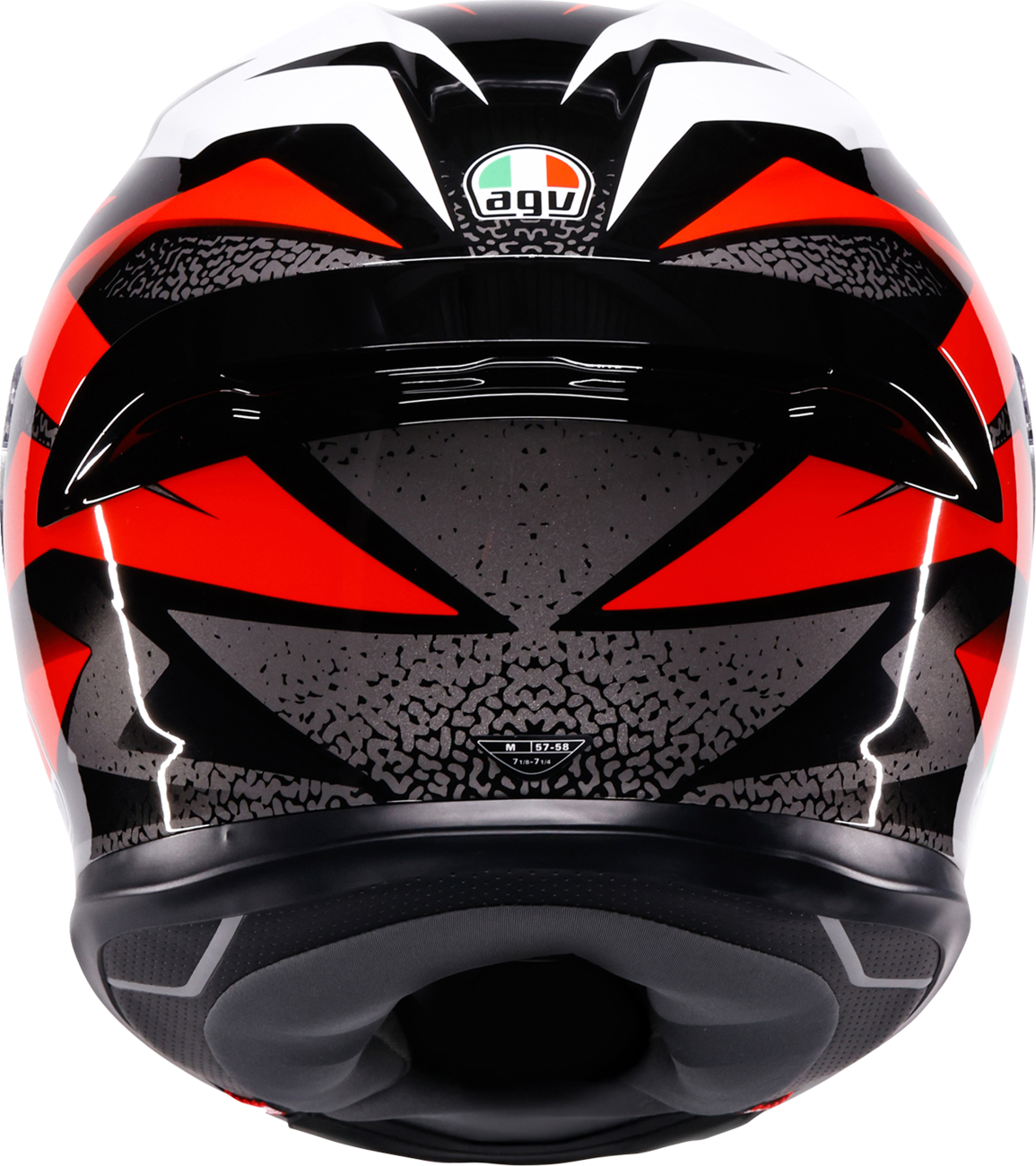 AGV K6 S Helmet - Braven - Black/Red/White - 2XL 2118395016-029-XXL