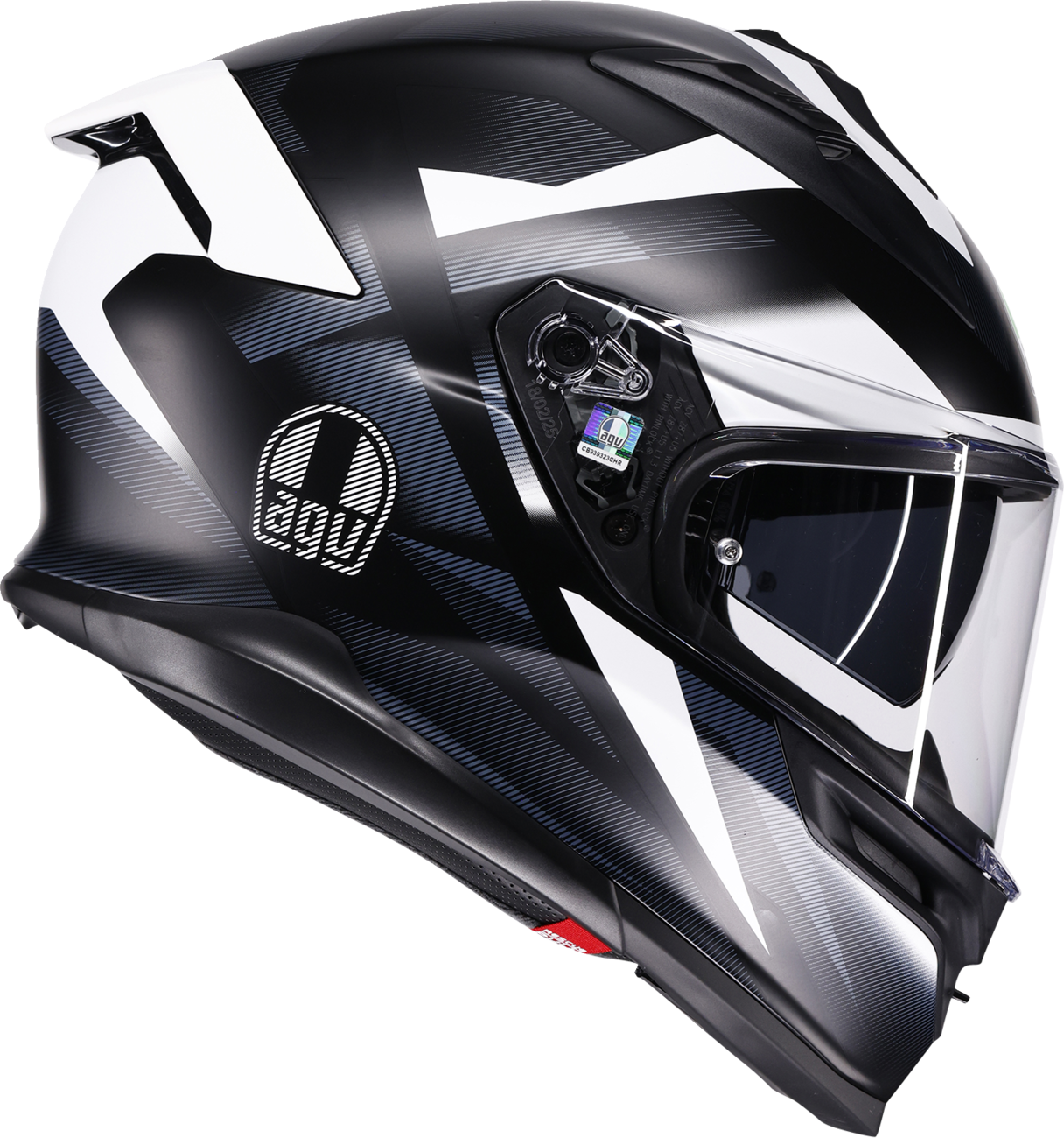 AGV K7 Helmet - Glimpse - Matte Black/White - XL 2118399004-016-XL