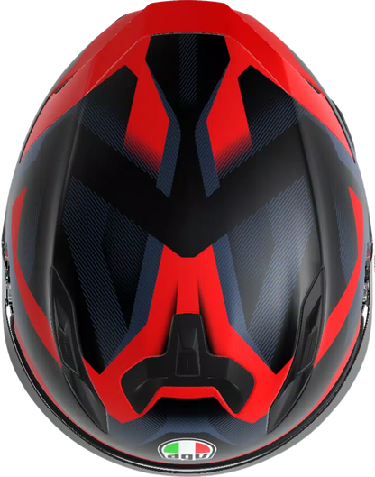 AGV K7 Helmet - Glimpse - Matte Black/Red - XL 2118399004-015-XL