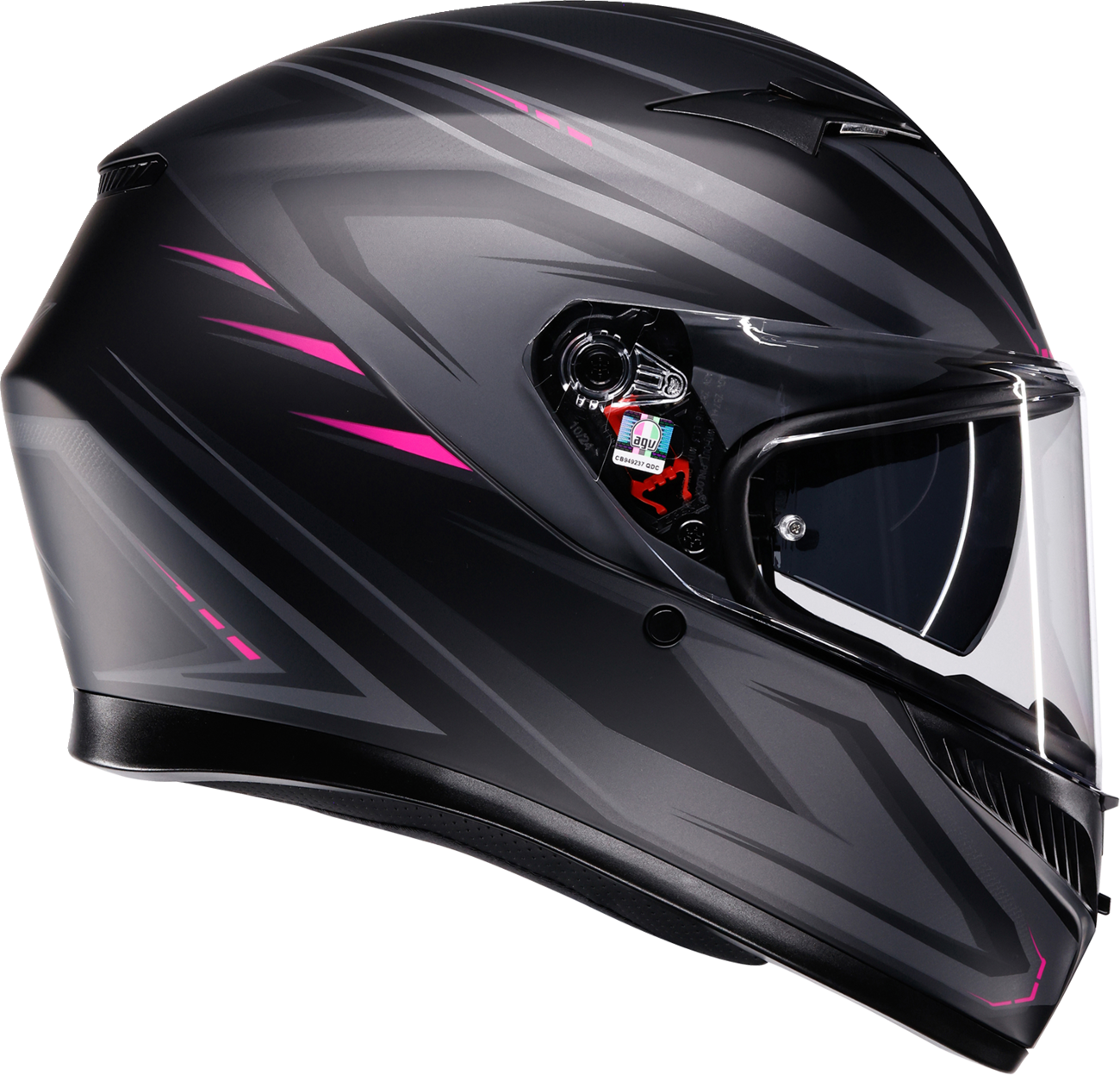 AGV K3 Helmet - Syth - Matte Black/Pink - Small 2118381004-025-S