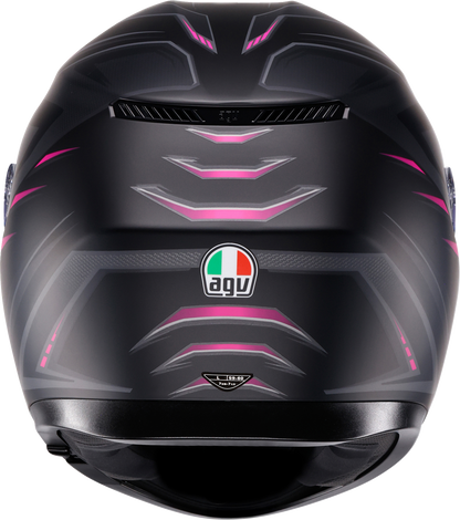 AGV K3 Helmet - Syth - Matte Black/Pink - Small 2118381004-025-S