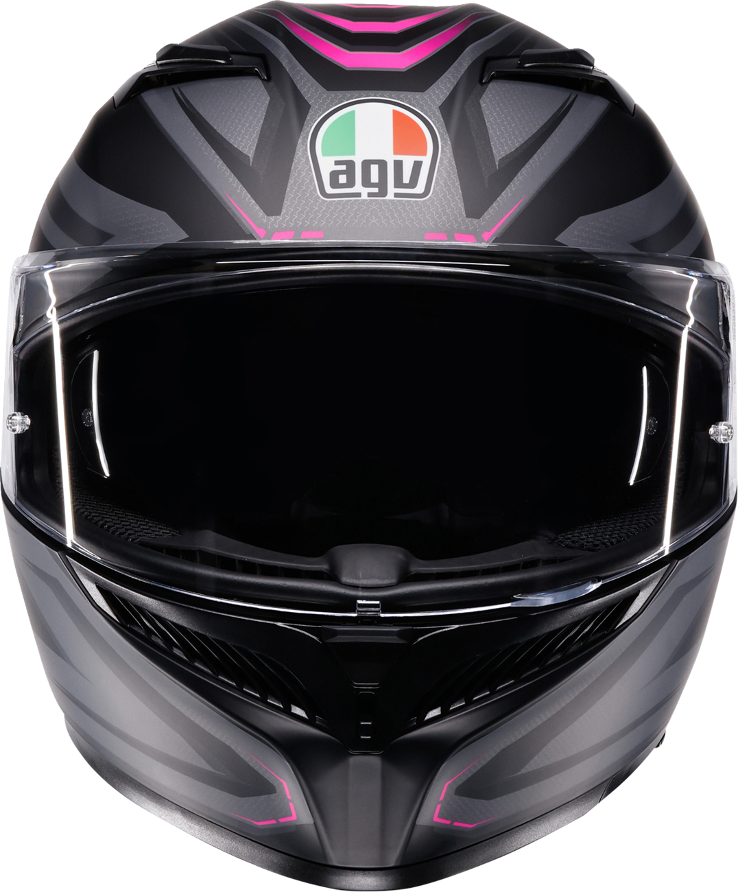 AGV K3 Helmet - Syth - Matte Black/Pink - Large 2118381004-025-L