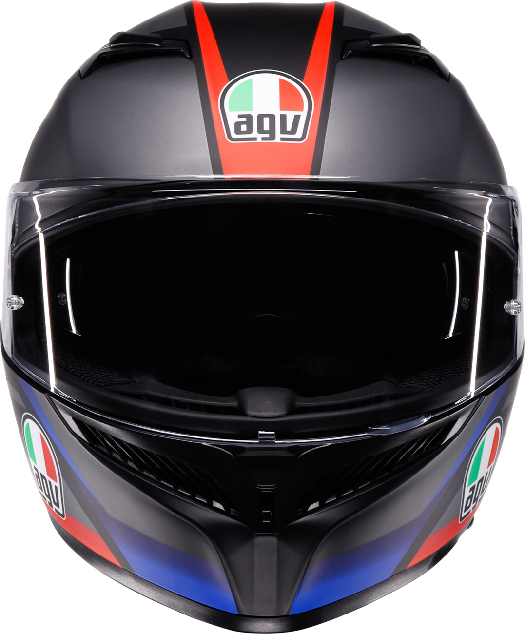 AGV K3 Helmet - Striga - Matte Black/Blue/Red - XL 2118381004-024-XL