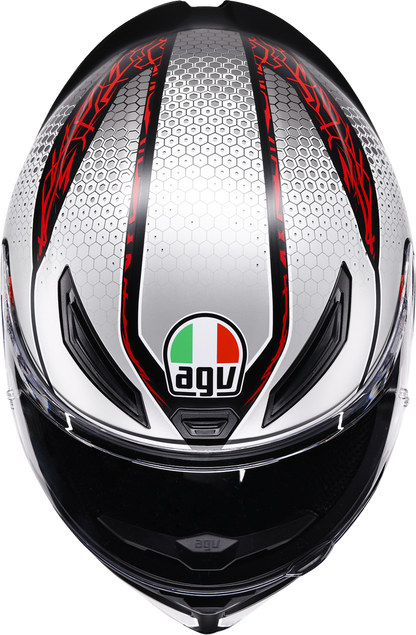 AGV K1 S Helmet - Speedarmor - Matte Black/Gray/Red - Small 2118394018-073-S