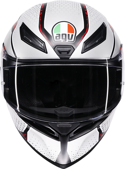 AGV K1 S Helmet - Speedarmor - Matte Black/Gray/Red - 2XL 2118394018-073-XXL