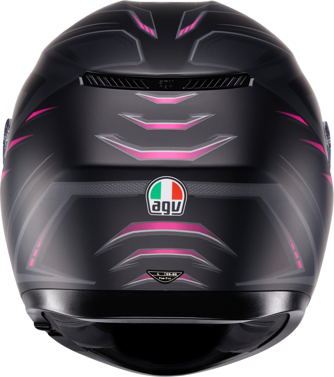 AGV K3 Helmet - Syth - Matte Black/Pink - 2XL 2118381004-025-XXL