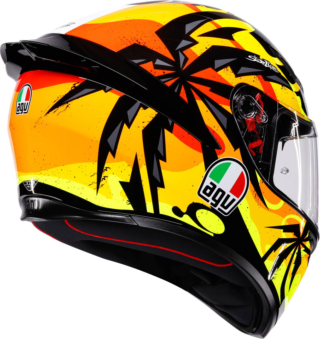 AGV K1 S Helmet - Tropicrush - Black/Orange - Medium 2118394018-070-M