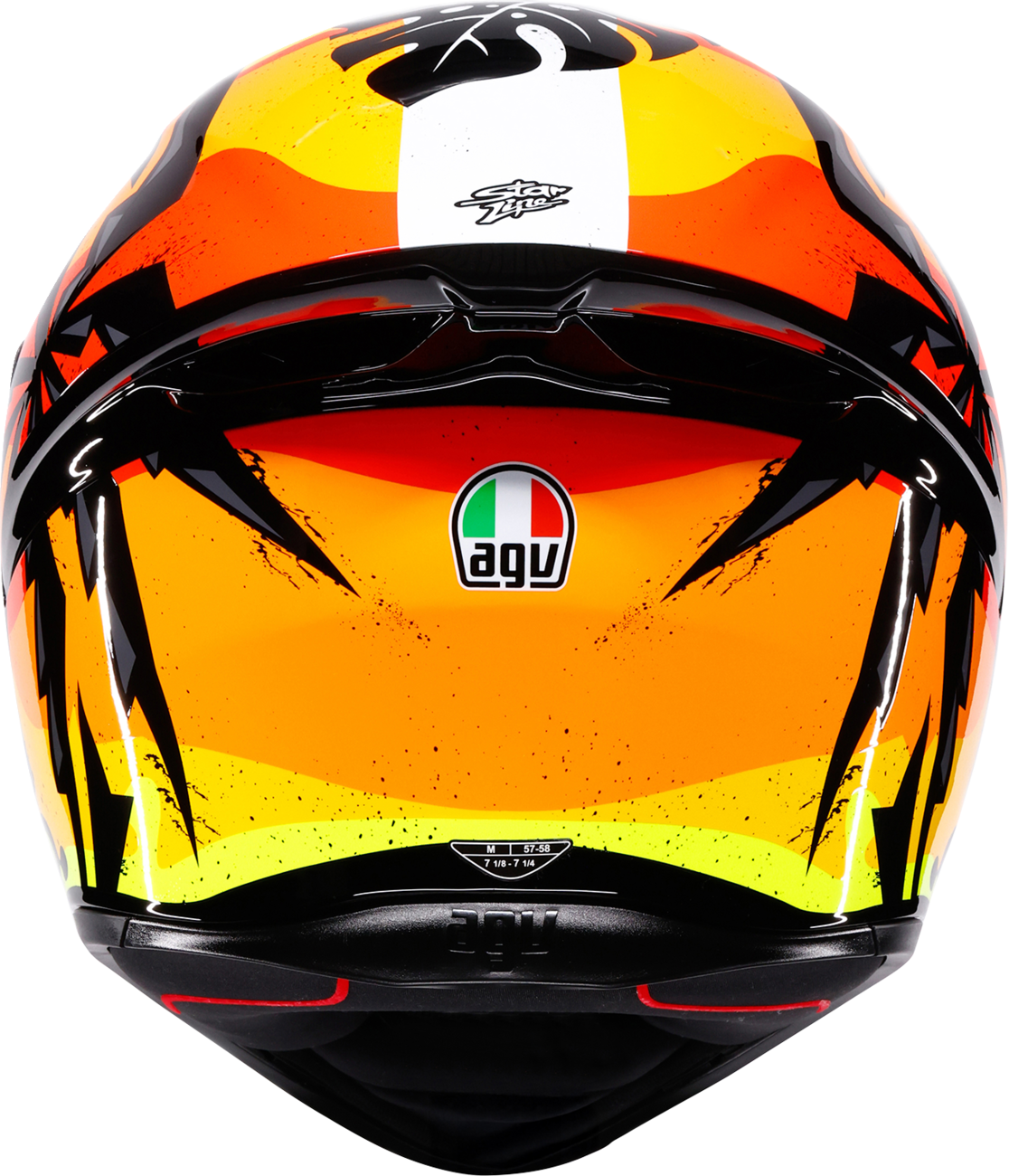 AGV K1 S Helmet - Tropicrush - Black/Orange - Medium 2118394018-070-M