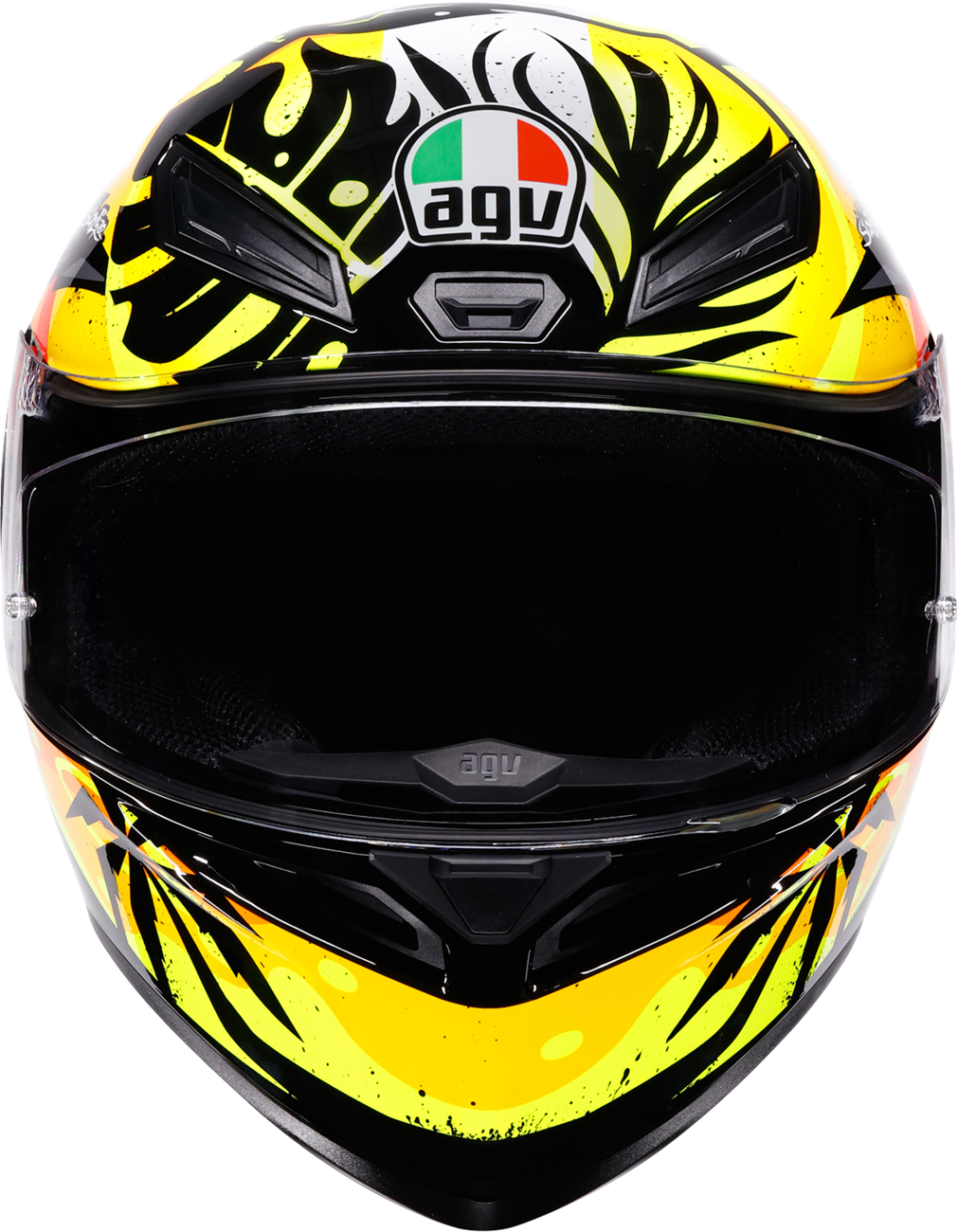 AGV K1 S Helmet - Tropicrush - Black/Orange - Medium 2118394018-070-M