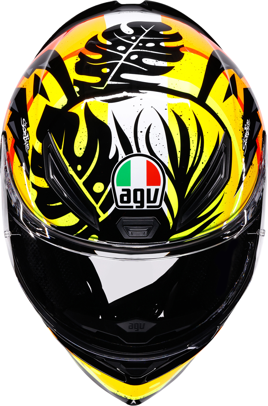 AGV K1 S Helmet - Tropicrush - Black/Orange - Medium 2118394018-070-M