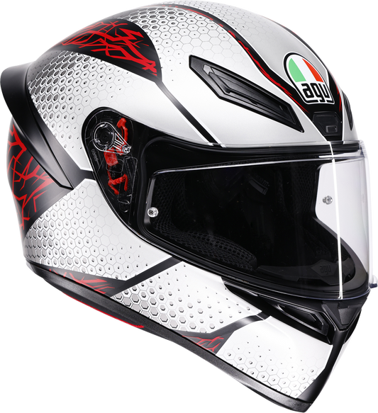 AGV K1 S Helmet - Speedarmor - Matte Black/Gray/Red - Medium 2118394018-073-M
