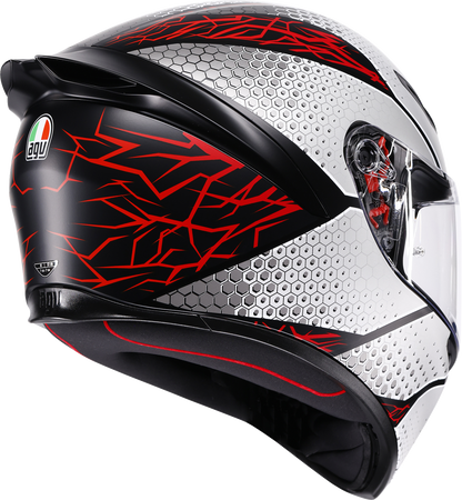 AGV K1 S Helmet - Speedarmor - Matte Black/Gray/Red - Medium 2118394018-073-M