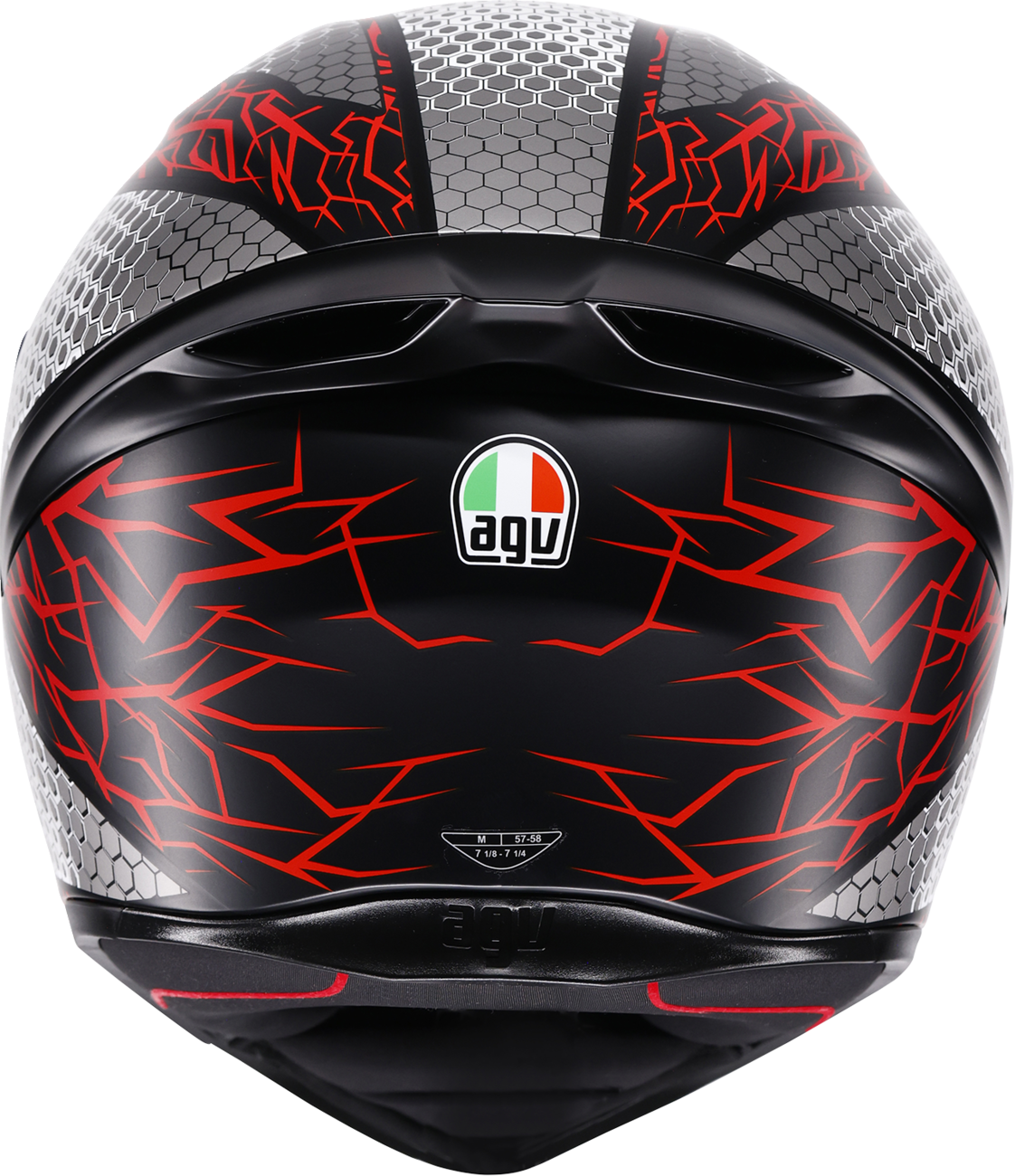 AGV K1 S Helmet - Speedarmor - Matte Black/Gray/Red - XL 2118394018-073-XL