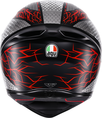 AGV K1 S Helmet - Speedarmor - Matte Black/Gray/Red - XL 2118394018-073-XL