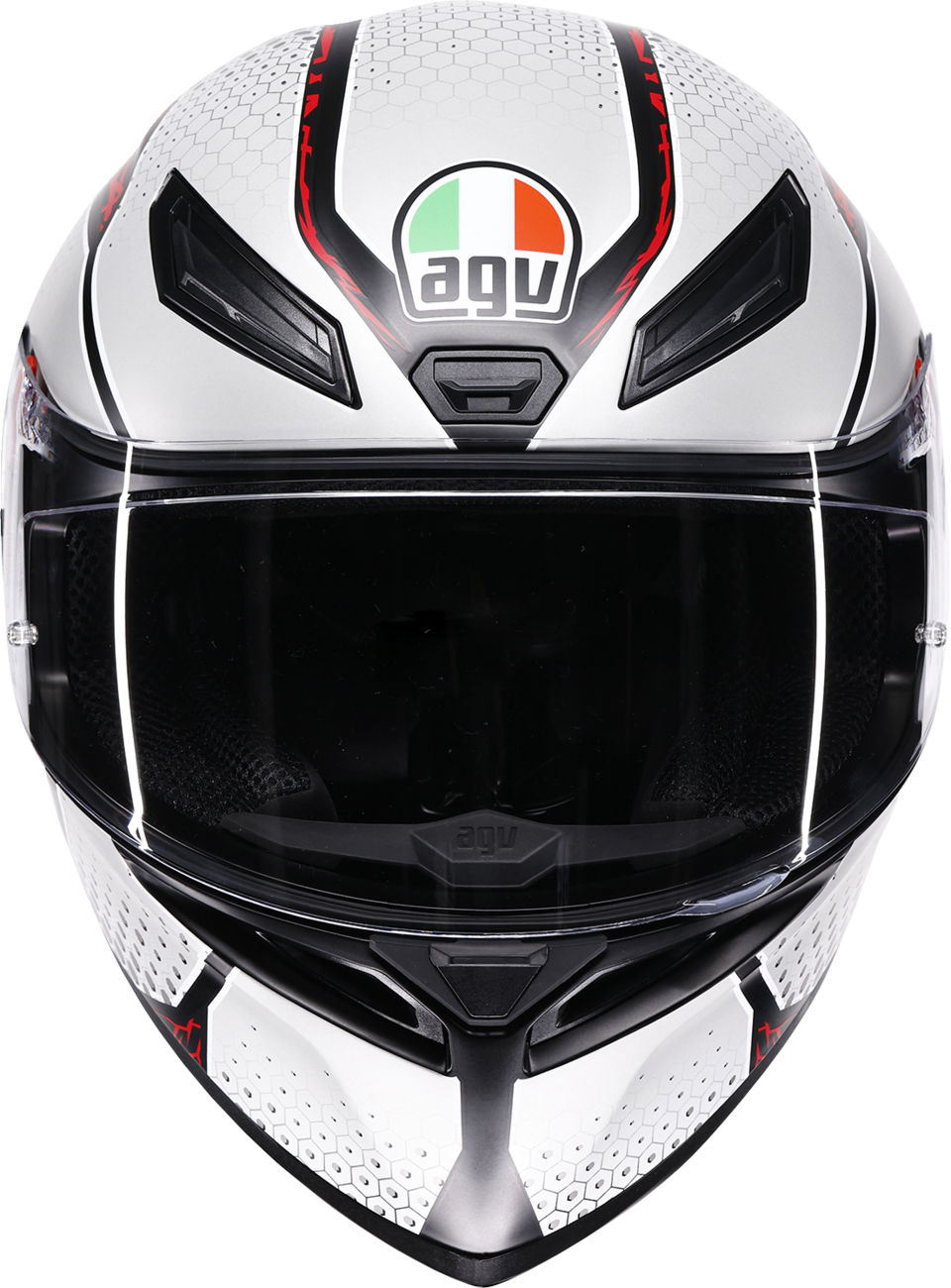 AGV K1 S Helmet - Speedarmor - Matte Black/Gray/Red - Medium 2118394018-073-M