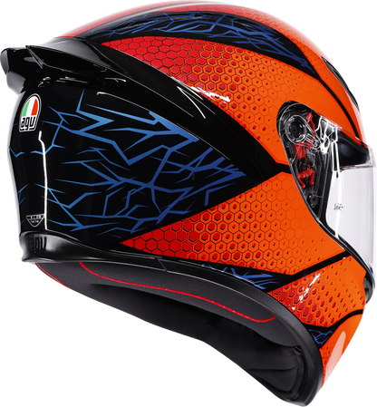 AGV K1 S Helmet - Speedarmor - Black/Orange/Blue - Medium 2118394018-074-M