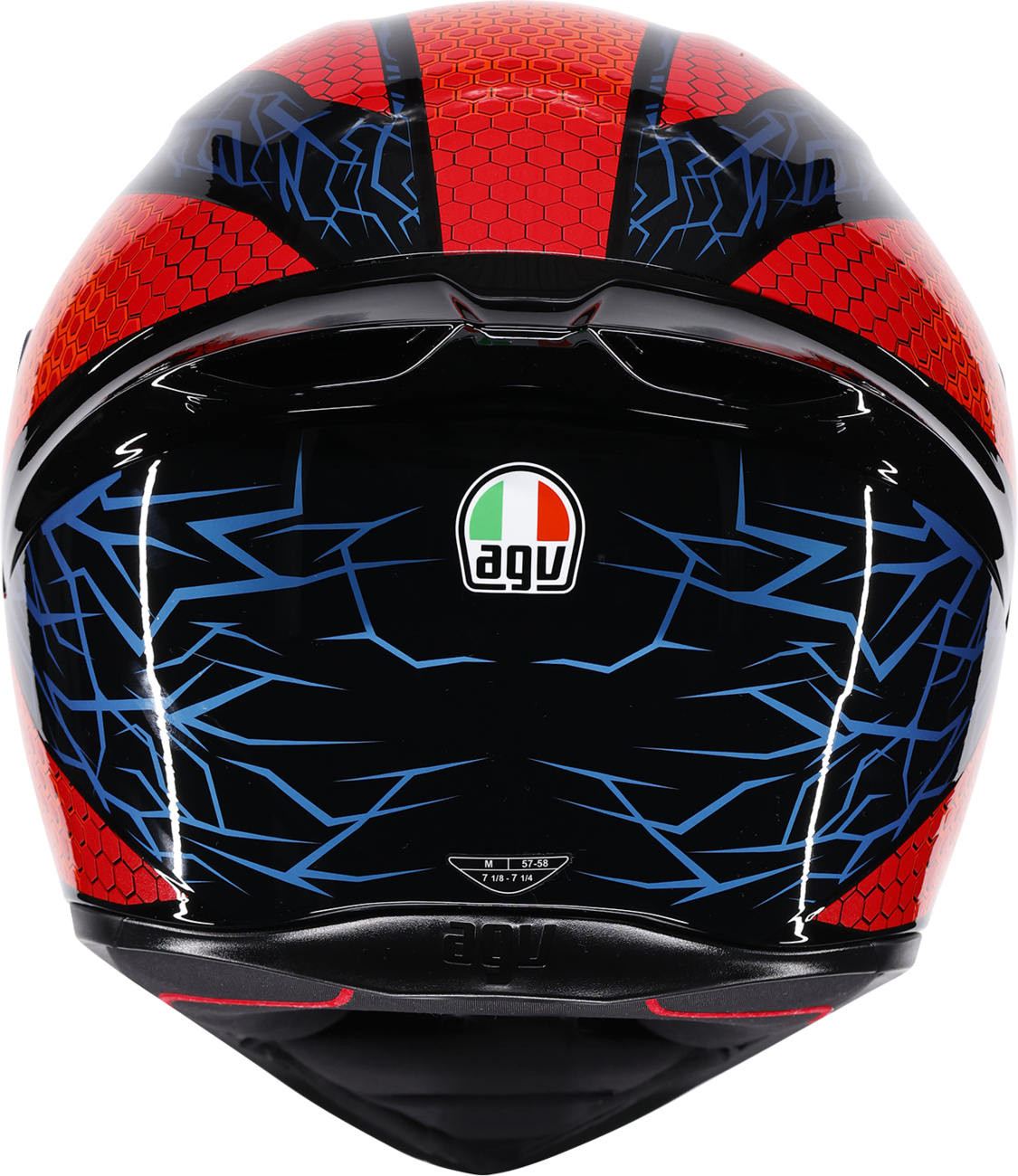 AGV K1 S Helmet - Speedarmor - Black/Orange/Blue - XL 2118394018-074-XL