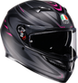 AGV K3 Helmet - Syth - Matte Black/Pink - Medium 2118381004-025-M