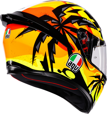 AGV K1 S Helmet - Tropicrush - Black/Orange - Small 2118394018-070-S