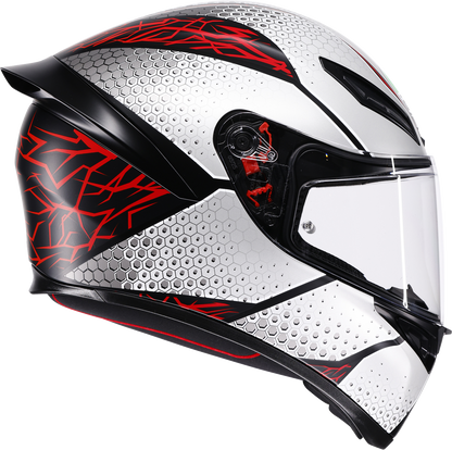AGV K1 S Helmet - Speedarmor - Matte Black/Gray/Red - Large 2118394018-073-L